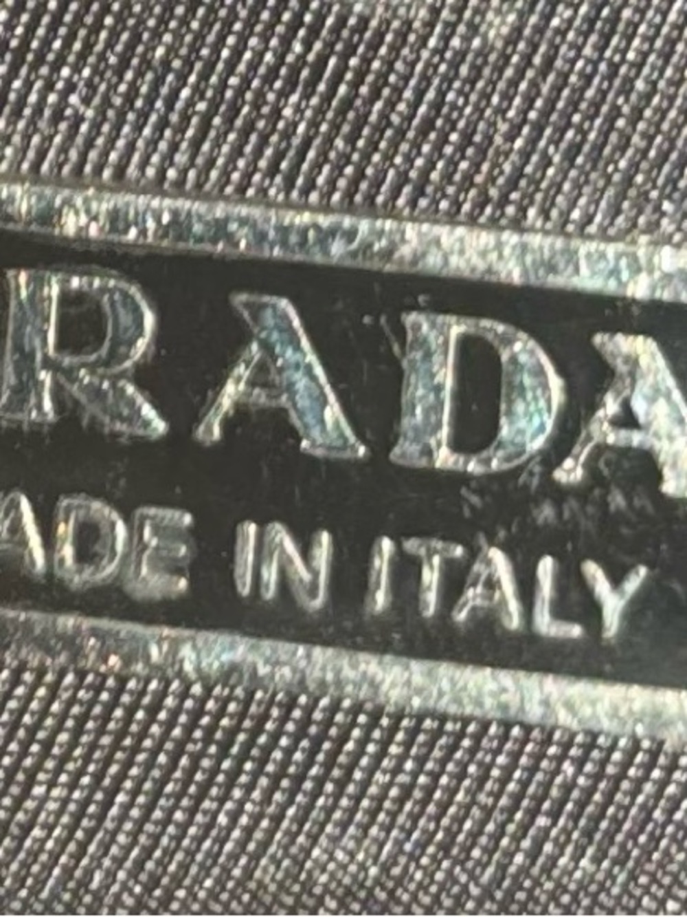 Prada Tessuto Black Nylon Vintage Mini Bag Black - Picture 9 of 11